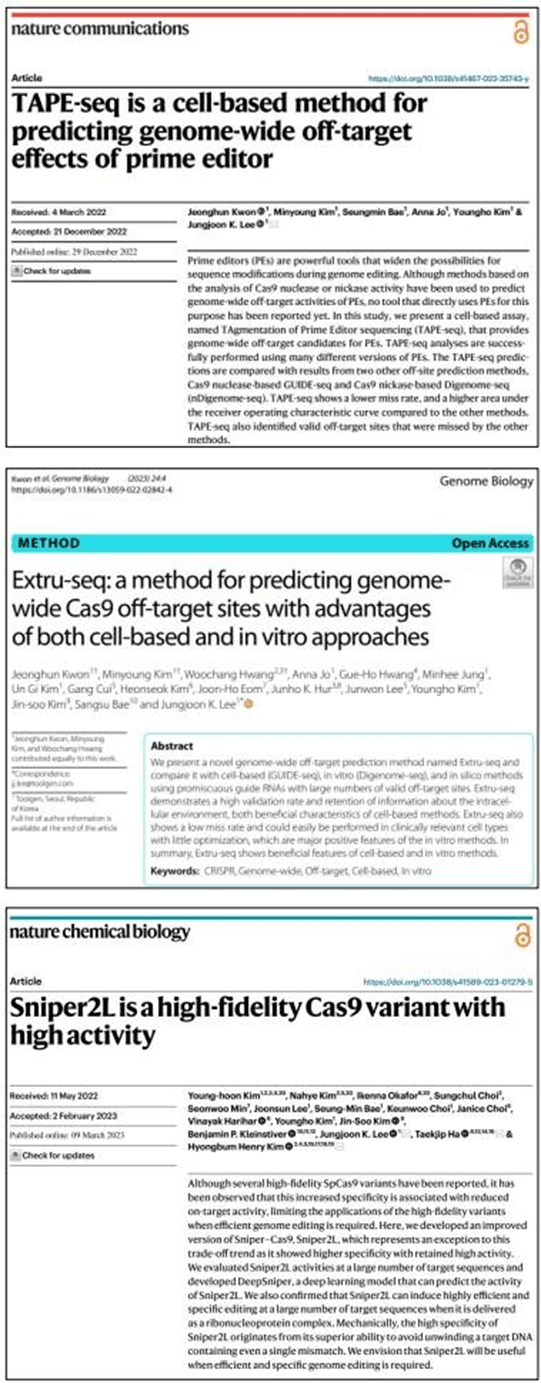 [보도자료_해외] South Korean Biotech, ToolGen Leads the Development of Numerous Cutting-Edge Genome Editing Techniques